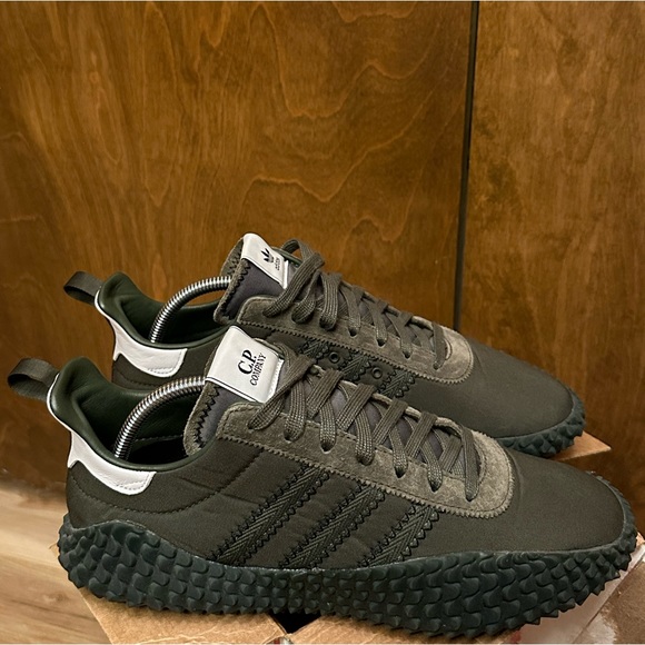 Sz 9 adidas Kamanda x C.P. Company Shoes Night Cargo Green Consortium Bonner acg main image 10